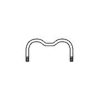 HJS 83 13 6420 Wire Bracket, exhaust system